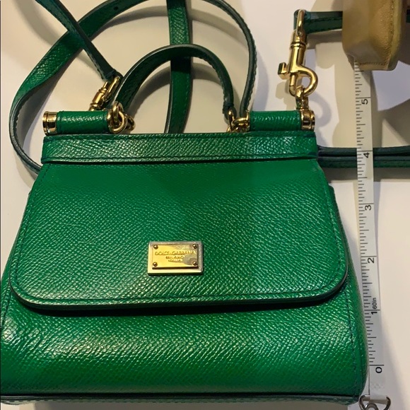 DOLCE & GABANNA MINI SICILY BAG. 💯 AUTHENTIC - Picture 5 of 8